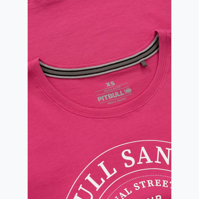Women's T-shirt Pitbull Heartie raspberry red 3