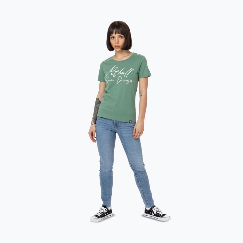 Women's T-shirt Pitbull SD mint 2