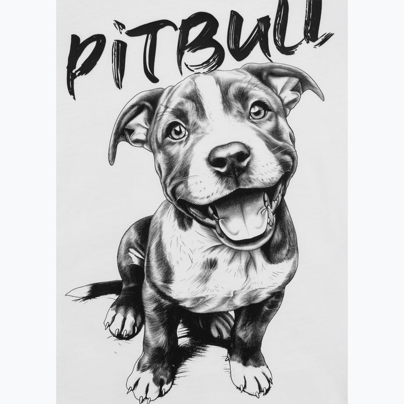 Women's T-shirt Pitbull Puppy 2 white 4