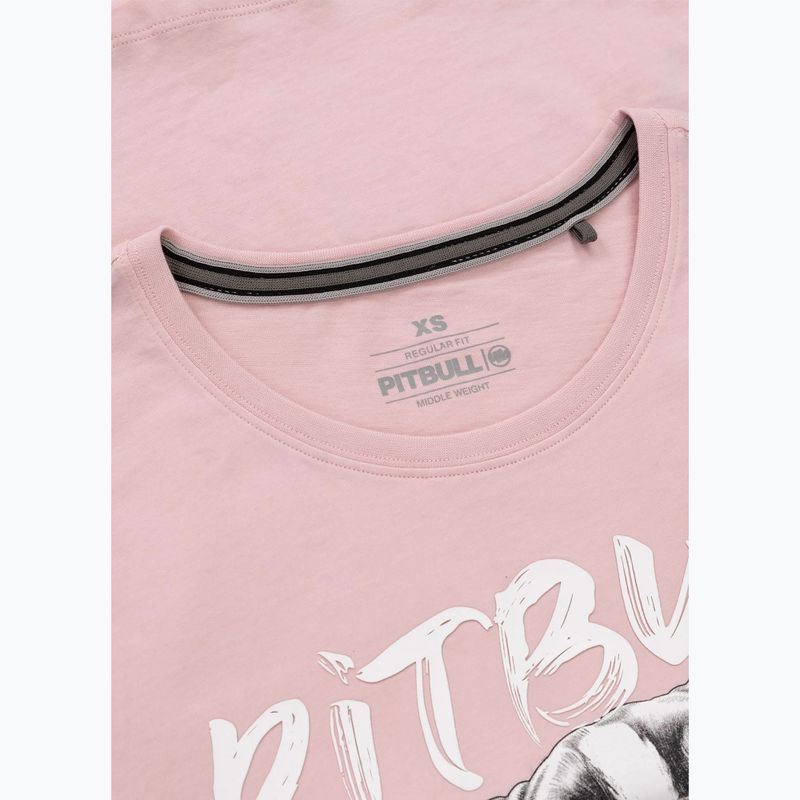 Women's T-shirt Pitbull Puppy 2 powder pink 7
