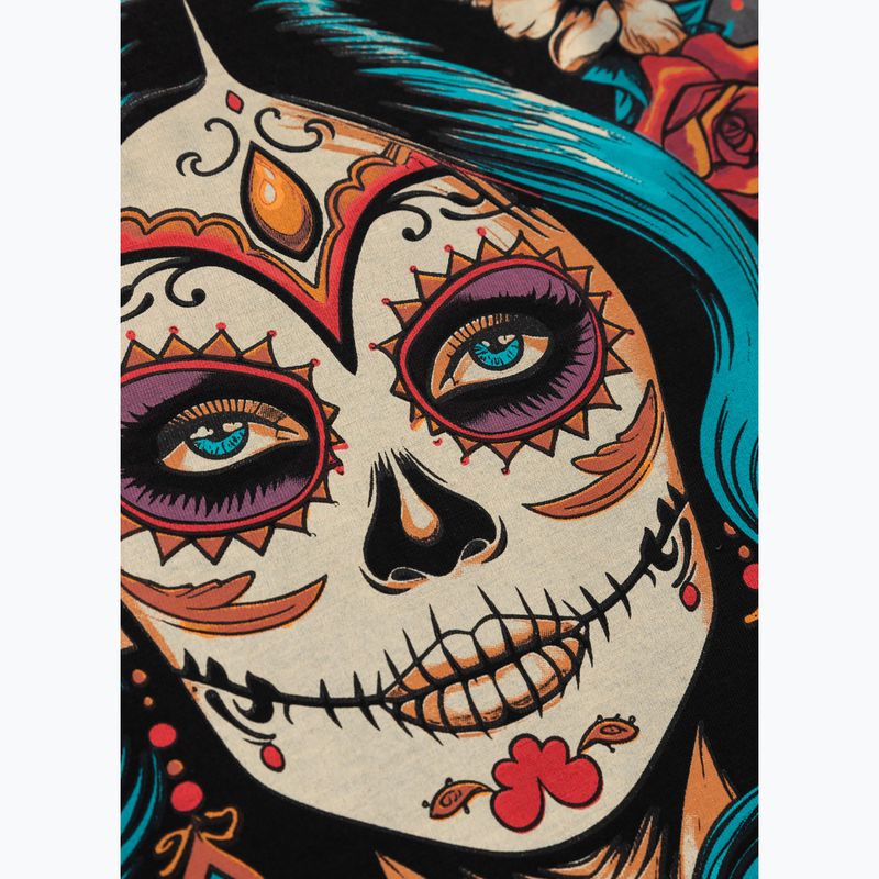 Women's T-shirt Pitbull Santa Muerte 25 graphite 11