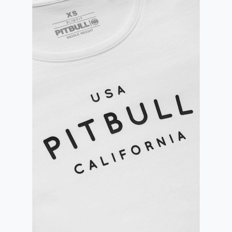 Women's longsleeve Pitbull Usa Cal Slim Fit white 8