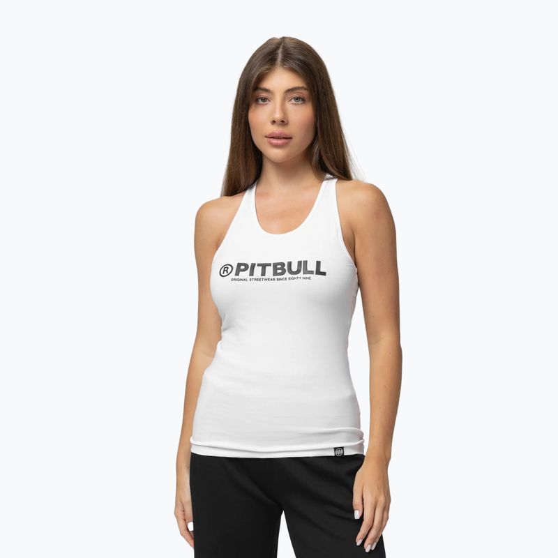 Women's Pitbull R Tank Top white