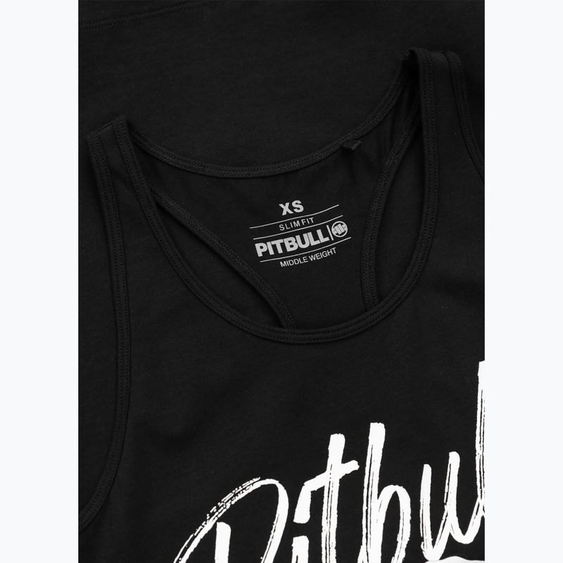 Women's tank top Pitbull Puppy black 3