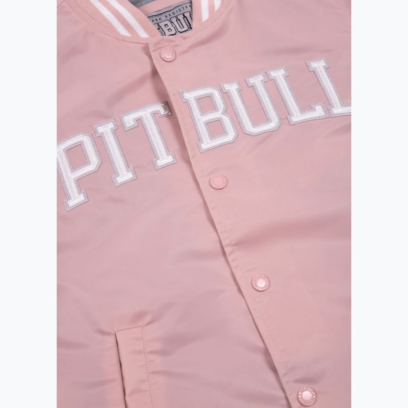 Pitbull women's Tequila 3 Varsity light pink jacket 3