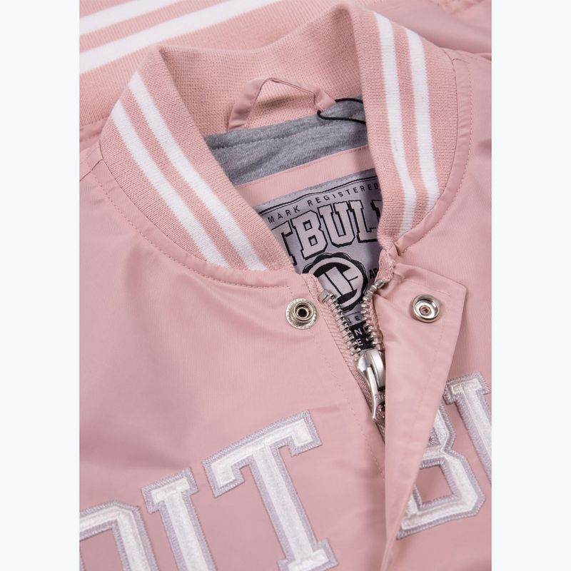 Pitbull women's Tequila 3 Varsity light pink jacket 4