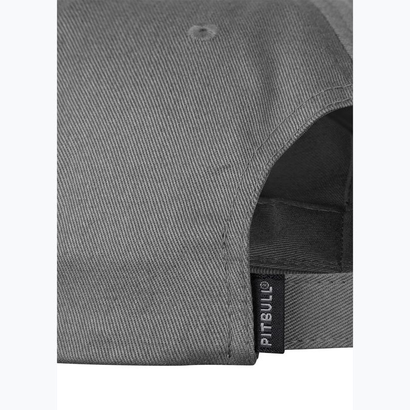 Pitbull Snapback ,,USA CAL" Classic Low Profile graphite baseball cap 5