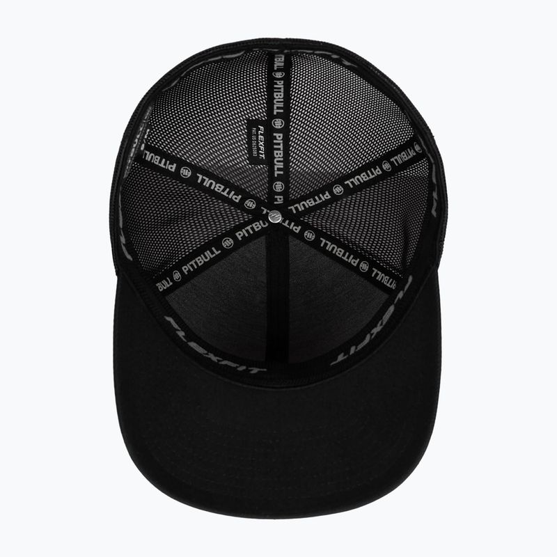 Pitbull Mesh Full Cap Logo Iridescent Flexfit black 3