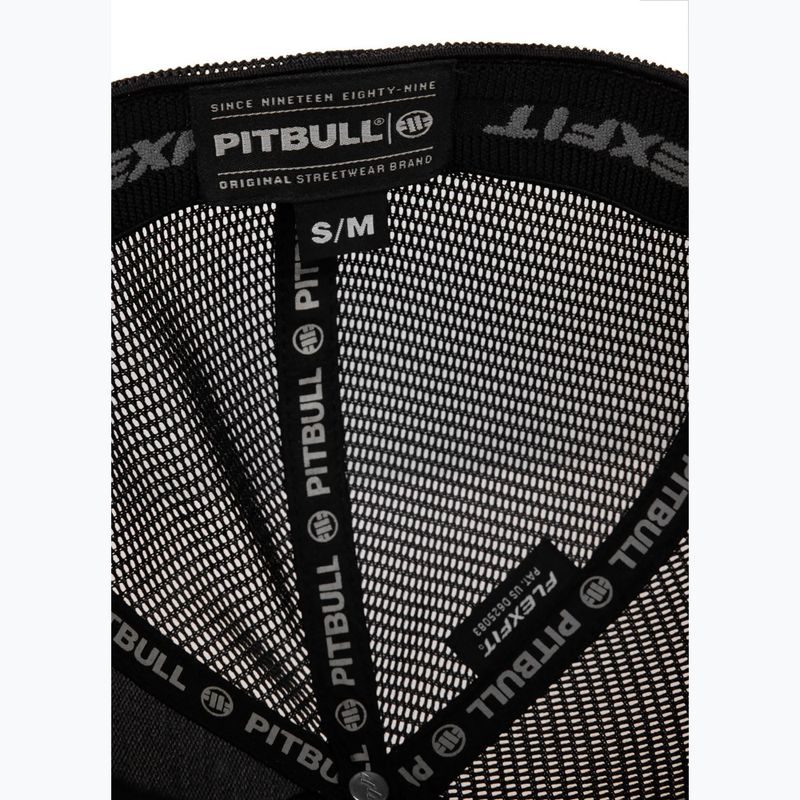 Pitbull Mesh Full Cap Logo Iridescent Flexfit black 7