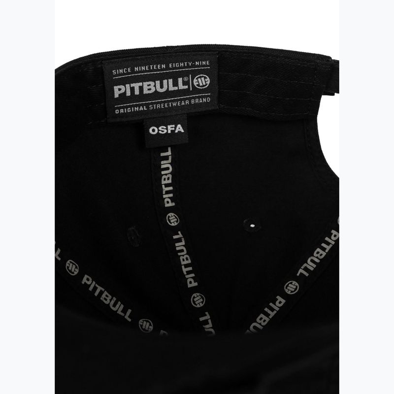 Pitbull Snapback Cap Since 1989 Classic black 6