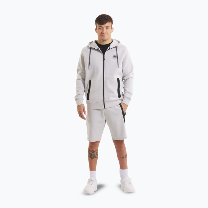Men's sweatshirt Pitbull Dogwood Hooded Zip Sweatshirt white/blue 2