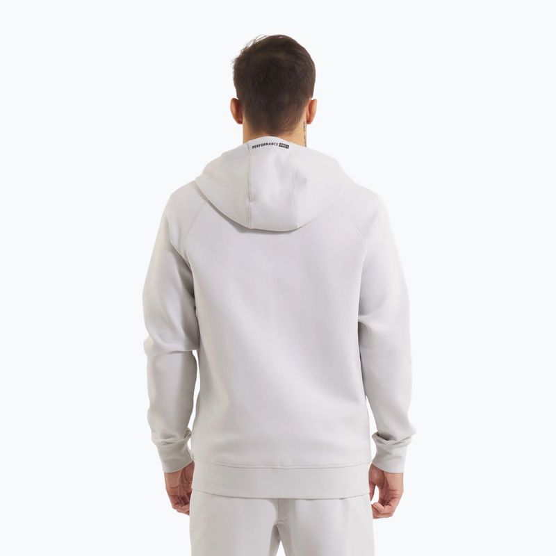 Men's sweatshirt Pitbull Dogwood Hooded Zip Sweatshirt white/blue 3