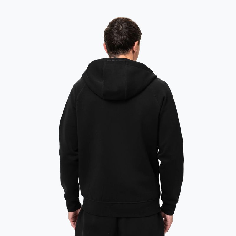 Men's sweatshirt Pitbull Dogwood Hooded Zip Sweatshirt black 3
