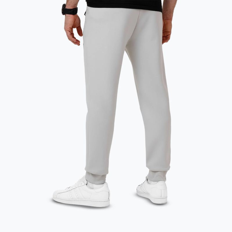 Pitbull men's Dogwood Track Pants white/blue 2