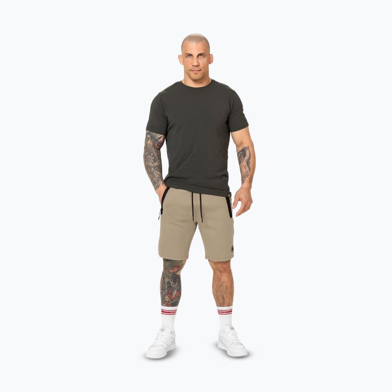 Pitbull Dogwood Sport dark sand men's shorts 2