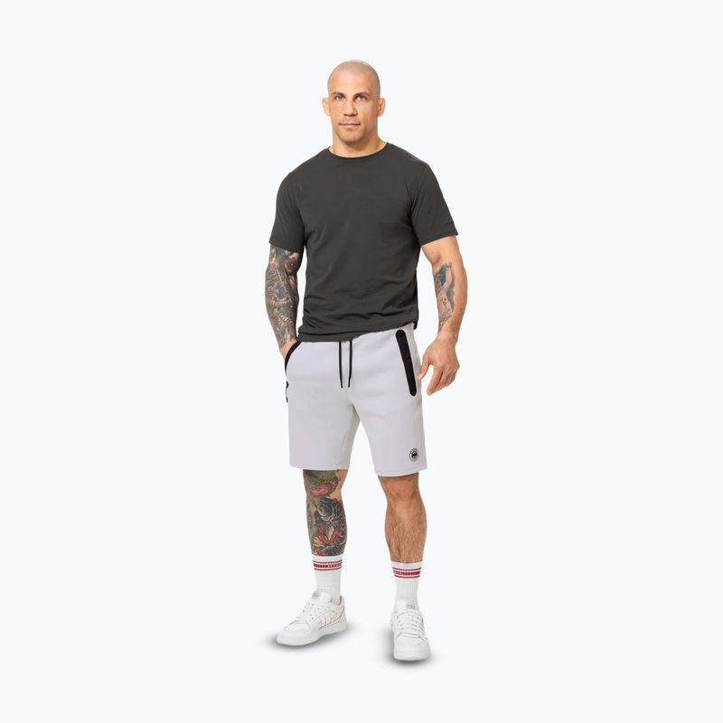Pitbull Dogwood Sport men's shorts white/blue 2