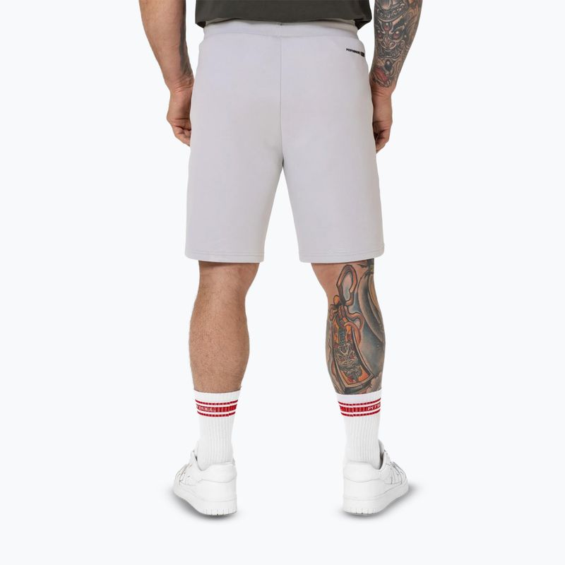 Pitbull Dogwood Sport men's shorts white/blue 4