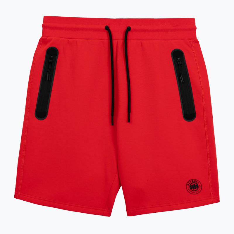 Pitbull Dogwood Sport fluo/red men's shorts 6