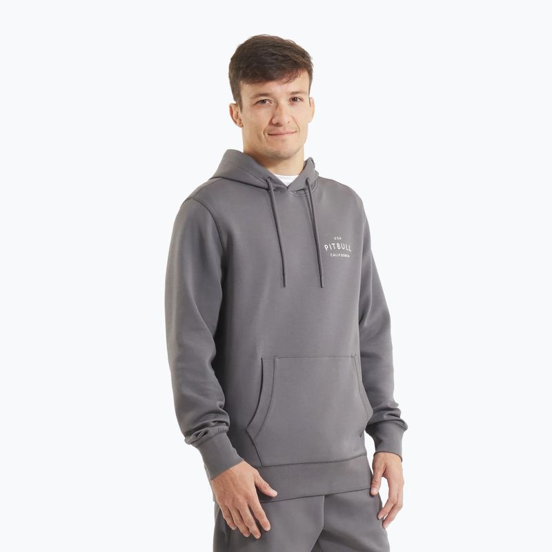 Men's sweatshirt Pitbull Sampson Hooded Sweatshirt graphite