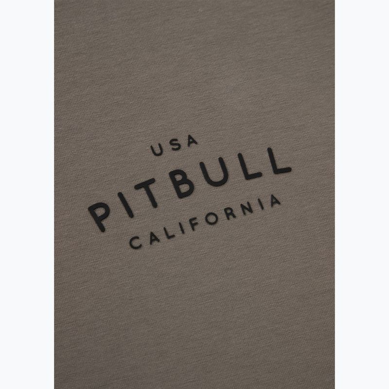 Men's sweatshirt Pitbull Sampson Hooded Sweatshirt taupe 7