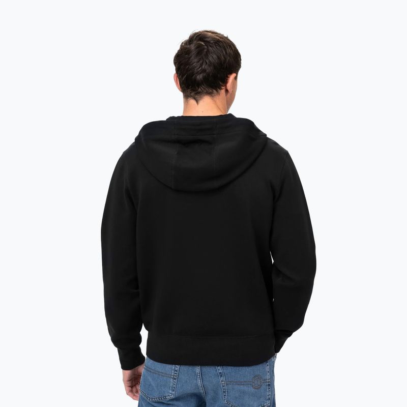 Men's sweatshirt Pitbull Sampson Hooded Zip Sweatshirt black 3