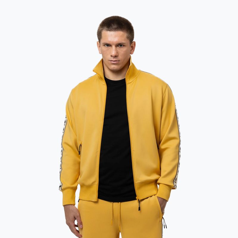 Men's sweatshirt Pitbull Track Jacket Powers pale yellow 4