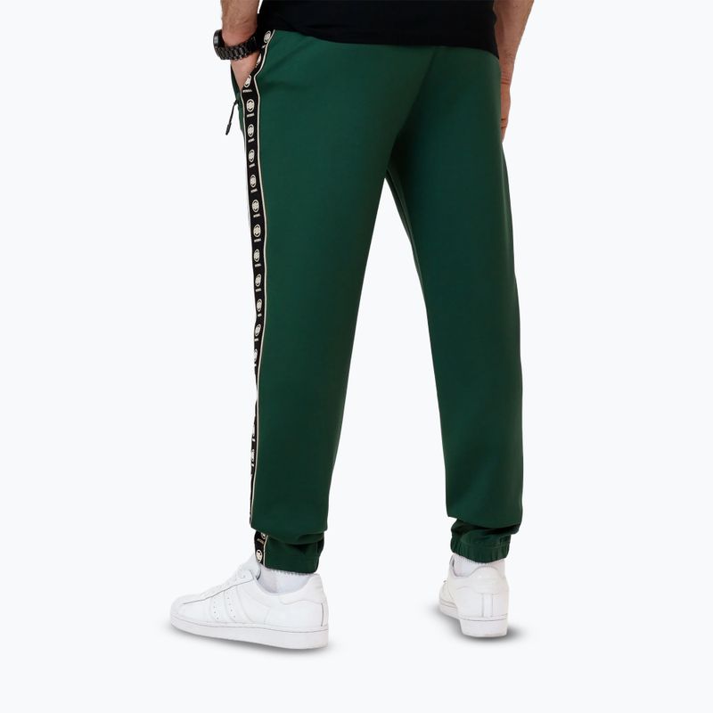 Men's trousers Pitbull Track Pants Powers bottle green 2