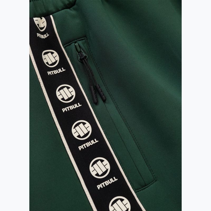Men's trousers Pitbull Track Pants Powers bottle green 4