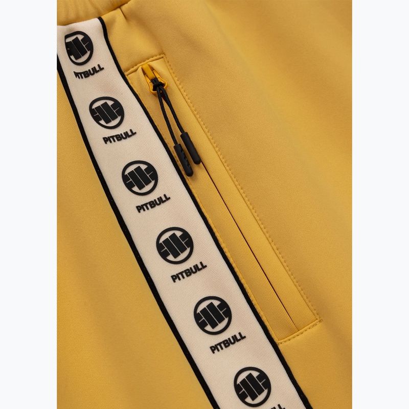 Men's trousers Pitbull Track Pants Powers pale yellow 8