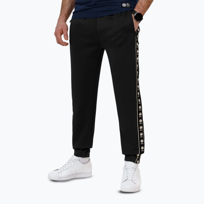 Men's trousers Pitbull Track Pants Powers black 4