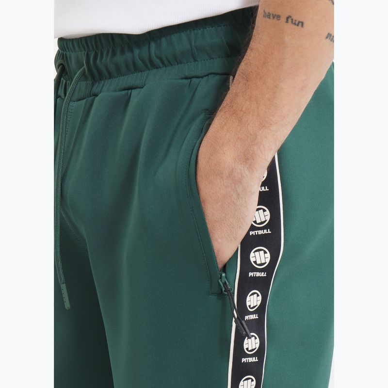 Men's shorts Pitbull Track Shorts Powers bottle green 2
