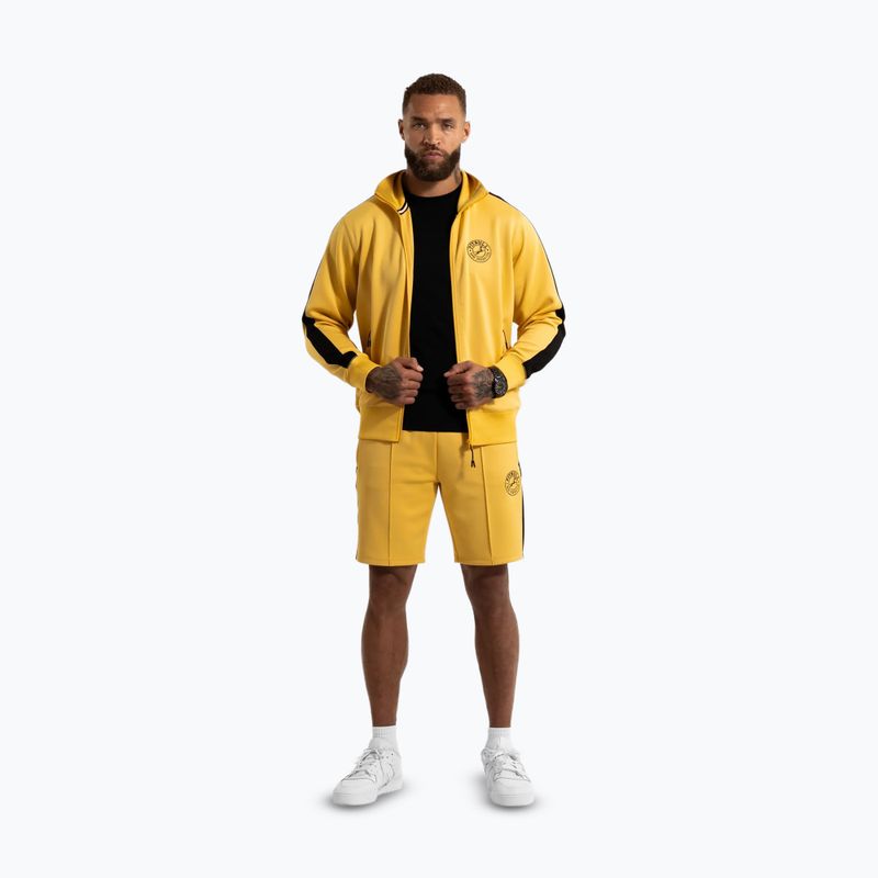 Men's sweatshirt Pitbull Track Jacket San Diego pale yellow 2