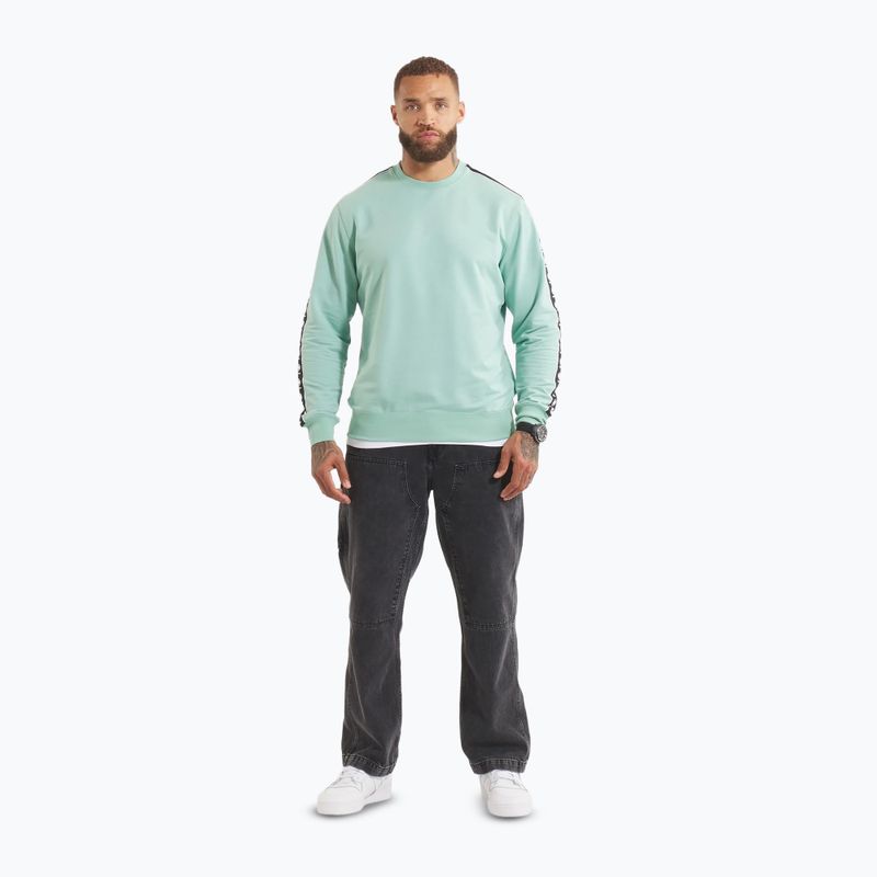 Men's sweatshirt Pitbull Tape Nugget Crewneck Sweatshirt light mint 2