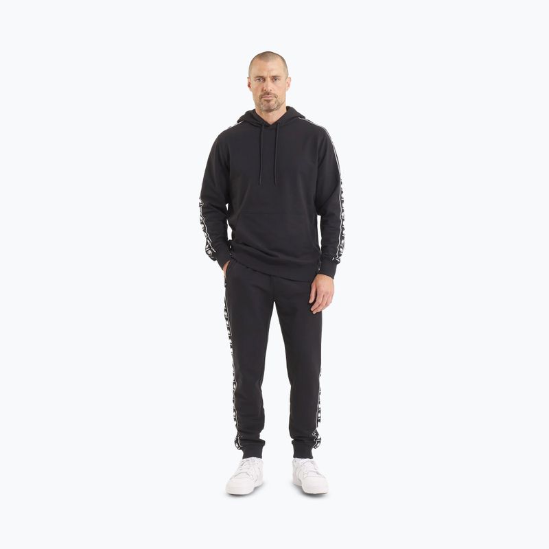 Men's sweatshirt Pitbull Tape Nugget Hooded Sweatshirt black 2