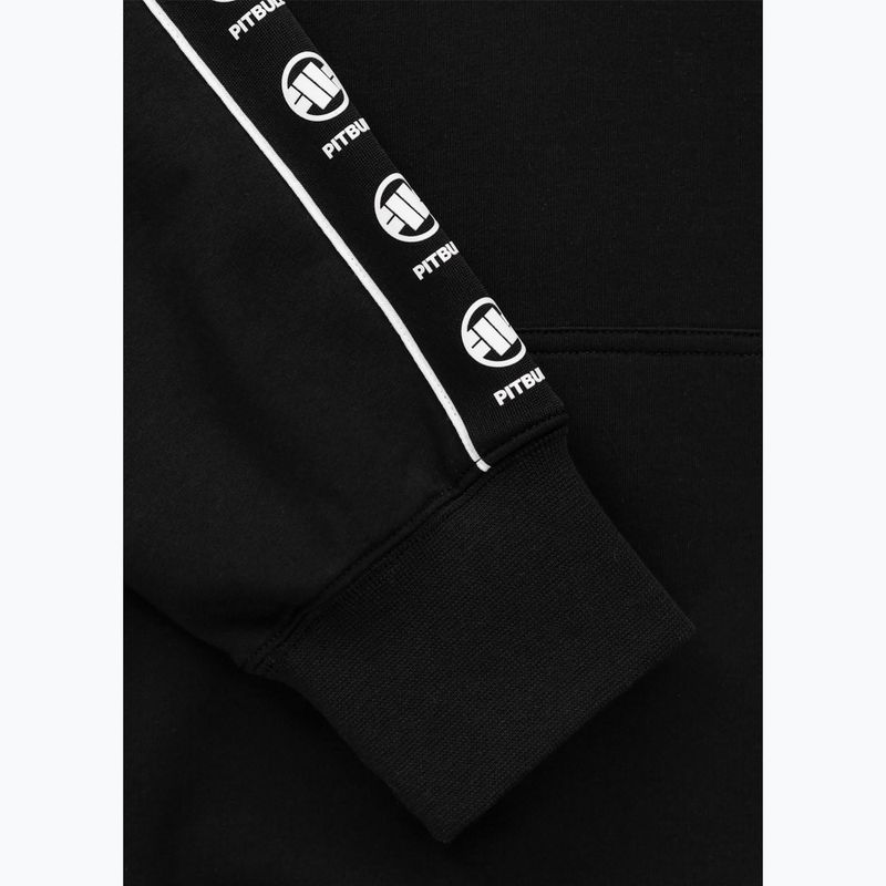 Men's sweatshirt Pitbull Tape Nugget Hooded Sweatshirt black 12