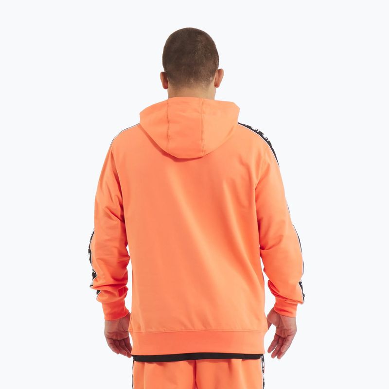 Men's sweatshirt Pitbull Tape Nugget Hooded Sweatshirt bright salmon 3