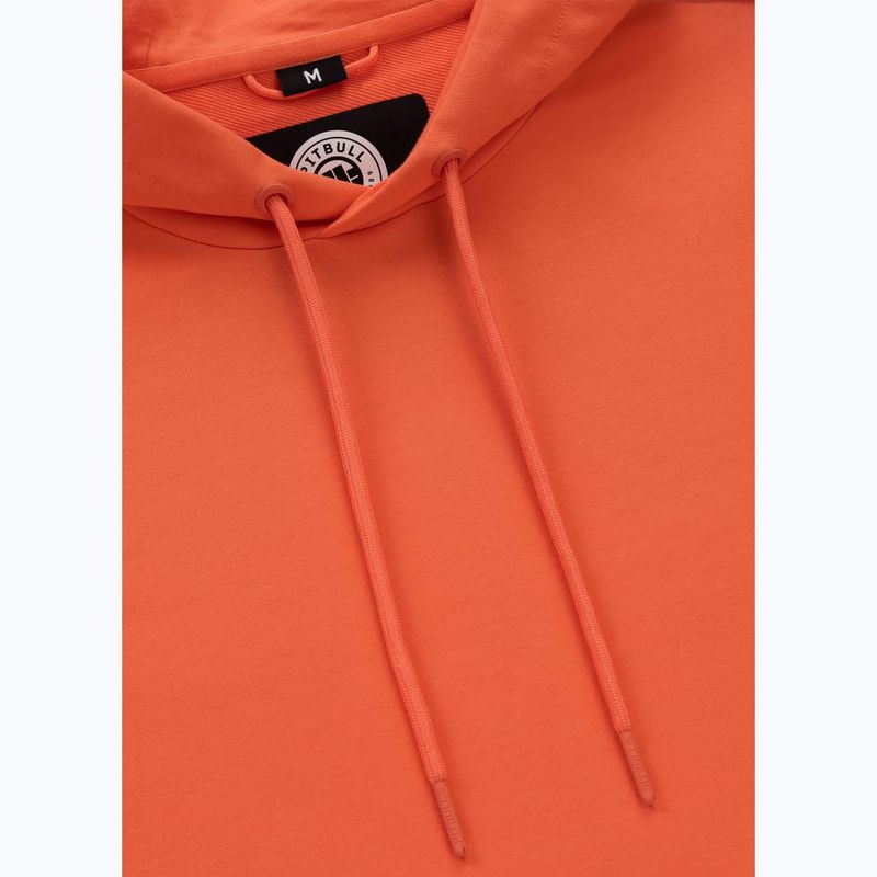 Men's sweatshirt Pitbull Tape Nugget Hooded Sweatshirt bright salmon 7