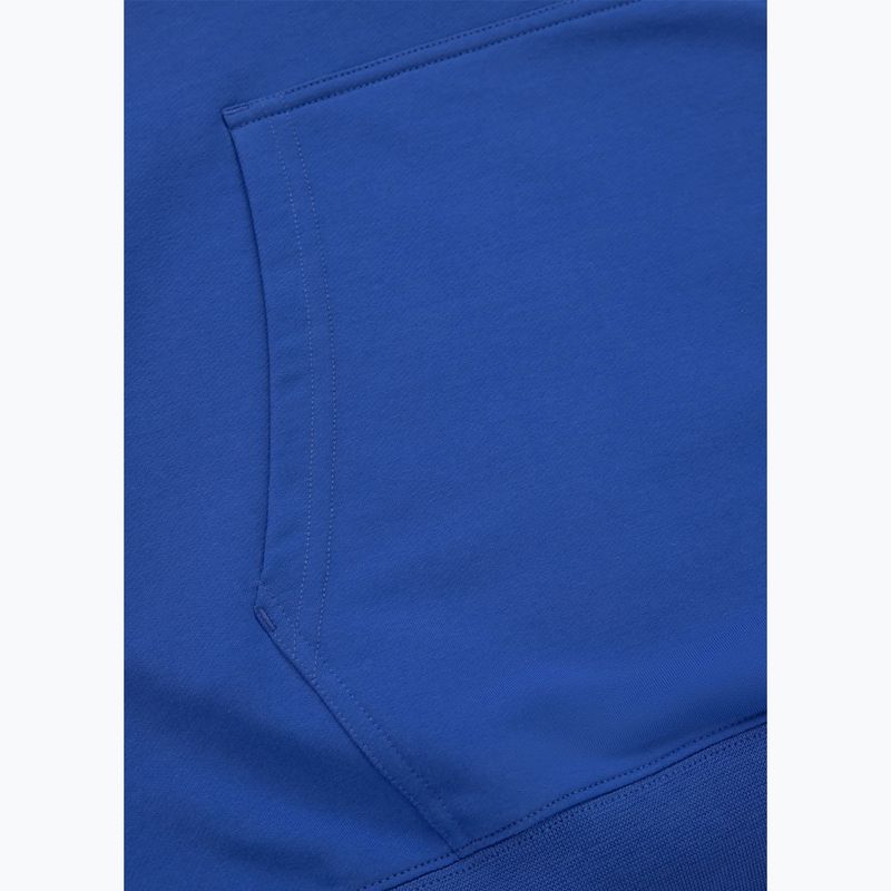 Men's sweatshirt Pitbull Tape Nugget Hooded Sweatshirt electric blue 11