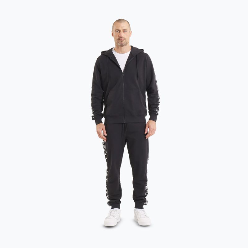Men's sweatshirt Pitbull Tape Nugget Hooded Zip Sweatshirt black 2