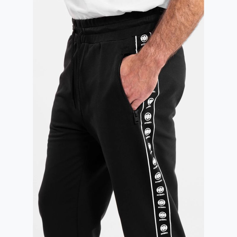 Men's trousers Pitbull Tape Nugget Jogging black 4