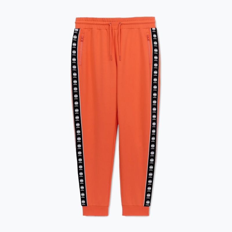 Men's trousers Pitbull Tape Nugget Jogging bright salmon 4