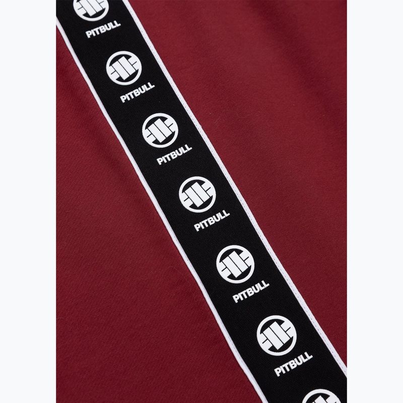Men's trousers Pitbull Tape Nugget Jogging burgundy 9