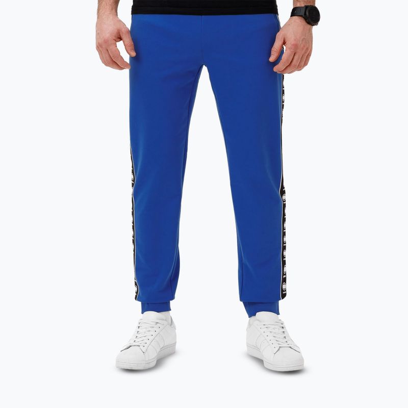 Men's trousers Pitbull Tape Nugget Jogging electric blue 3