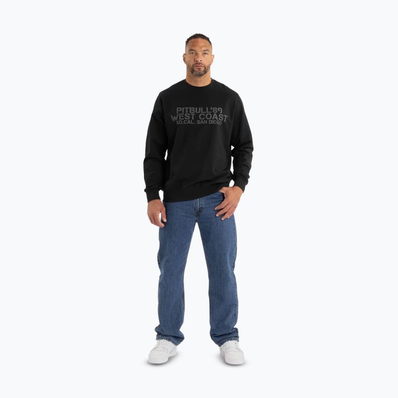 Men's sweatshirt Pitbull Driving Crewneck Sweatshirt black 2