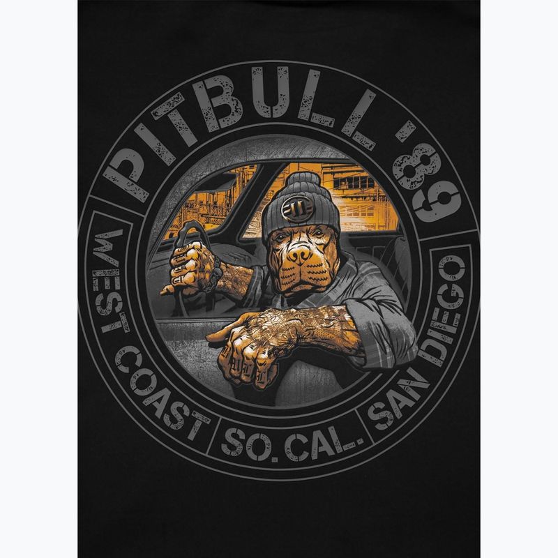 Men's sweatshirt Pitbull Driving Crewneck Sweatshirt black 9