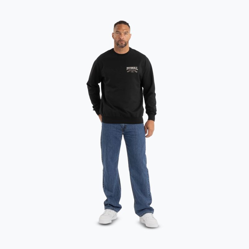 Men's Pitbull Troublemaker Crewneck Sweatshirt black 2