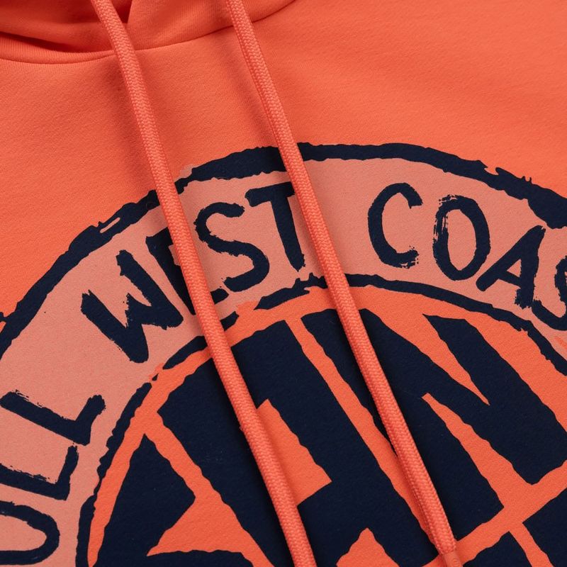 Pitbull San Diego Sun Hooded Sweatshirt bright salmon 3