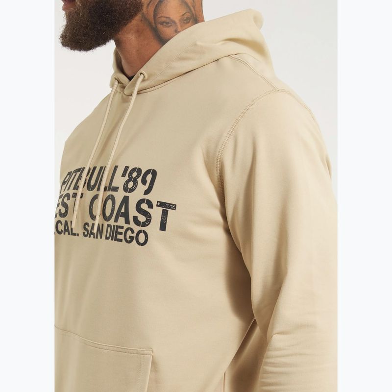 Men's sweatshirt Pitbull Driving Hooded Sweatshirt pale sand 6