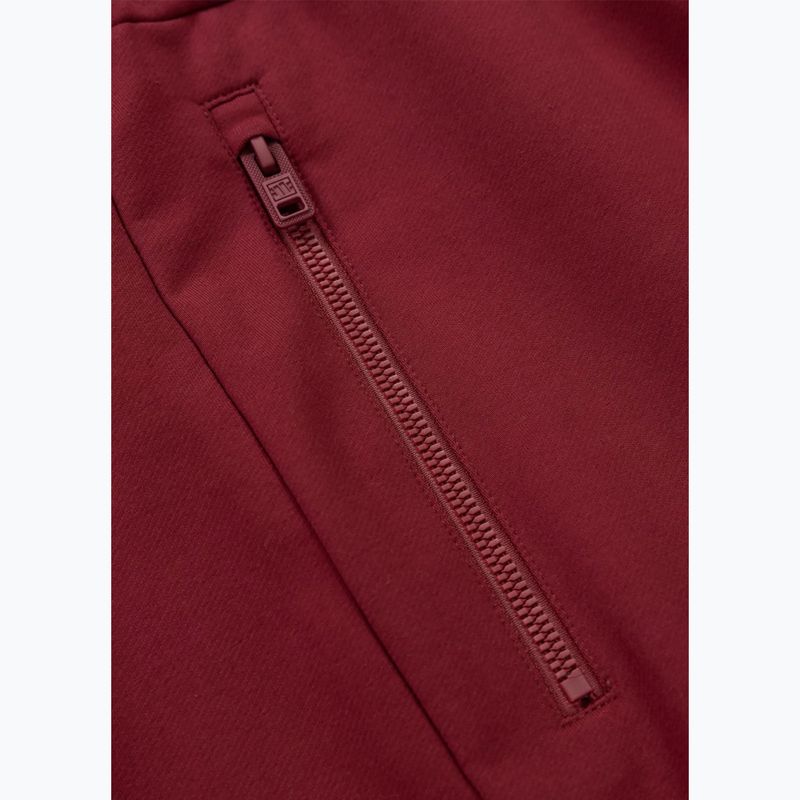 Men's trousers Pitbull Nugget Jogging burgundy 7