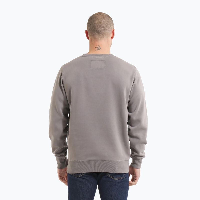 Men's sweatshirt Pitbull Lancaster 2 Crewneck Sweatshirt washed grey 3